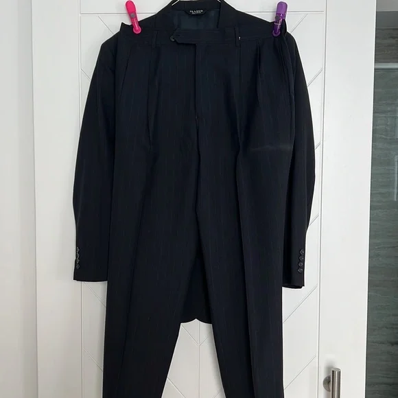 Jos. A. Bank Navy Blue Pin Stripe Suit - Picture 5 of 7